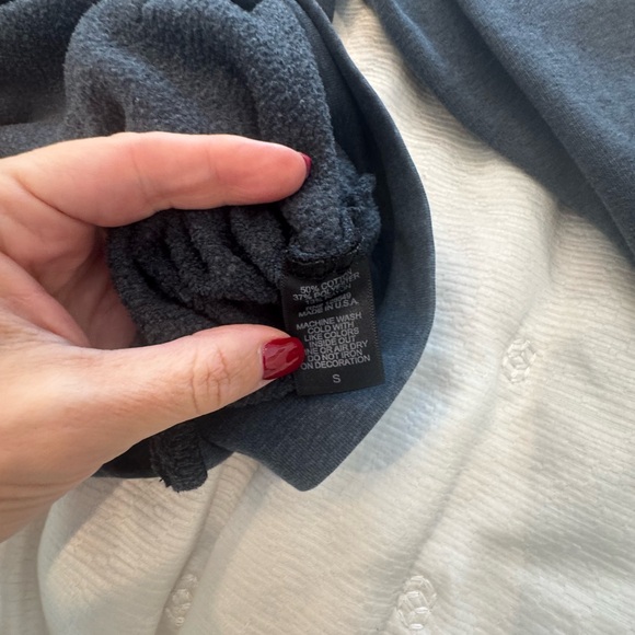 Aviator Nation Gray 5 stripe hoodie - Picture 5 of 5